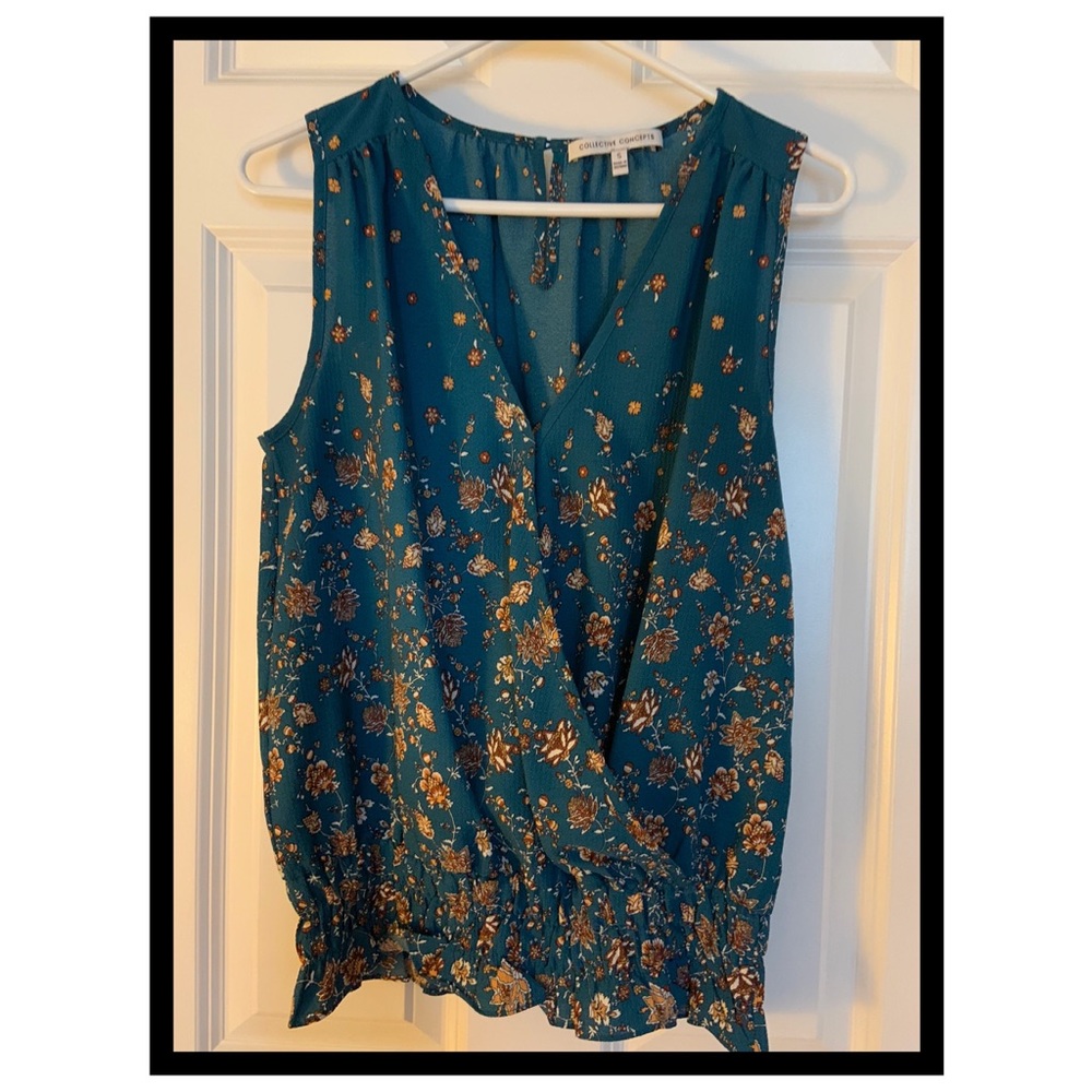 Stitch Fix faux wrap blouse